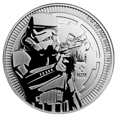 2018 1oz Silver Coin - Star Wars™ - STORM TROOPER